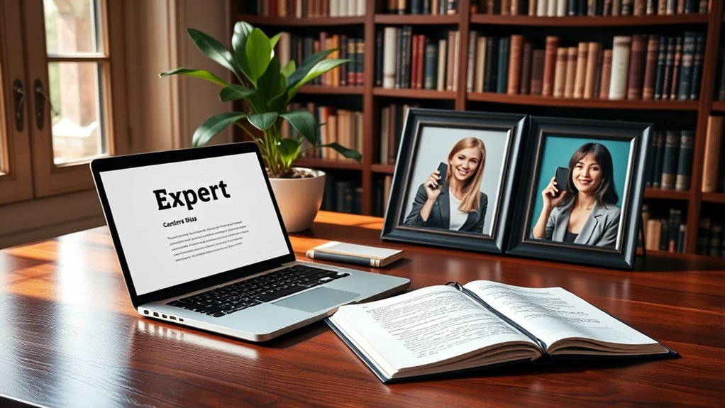 expert bios enhance credibility